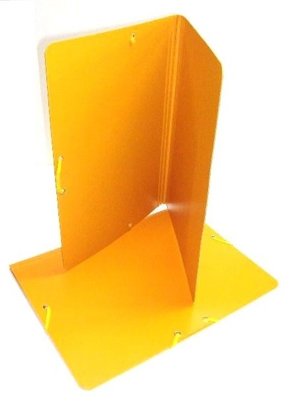 Carpeta s/bolsa Fº presspan, amarillo
