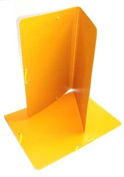 Carpeta s/bolsa Fº presspan, amarillo