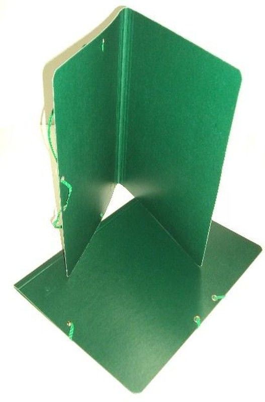 Carpeta s/bolsa Fº presspan, verde