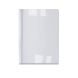 Carpeta térmica IBILEATHER GBC 1,5 mm (Caja 100), blanco