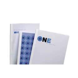 Carpeta térmica OPTIMAL GBC 6 mm (Caja 100), blanco