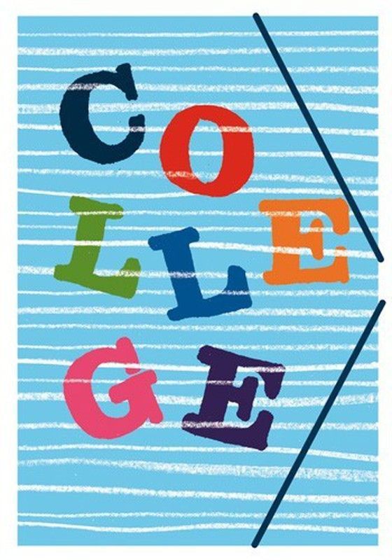 Carpetas de gomas con solapas college