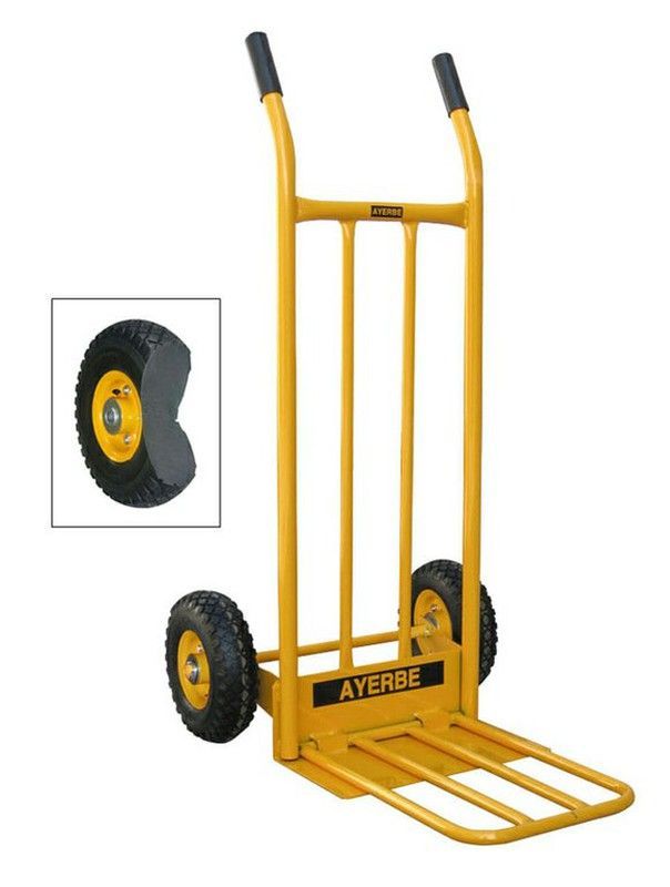 Carretilla de almacen AY-350 rueda impinchable de ayerbe