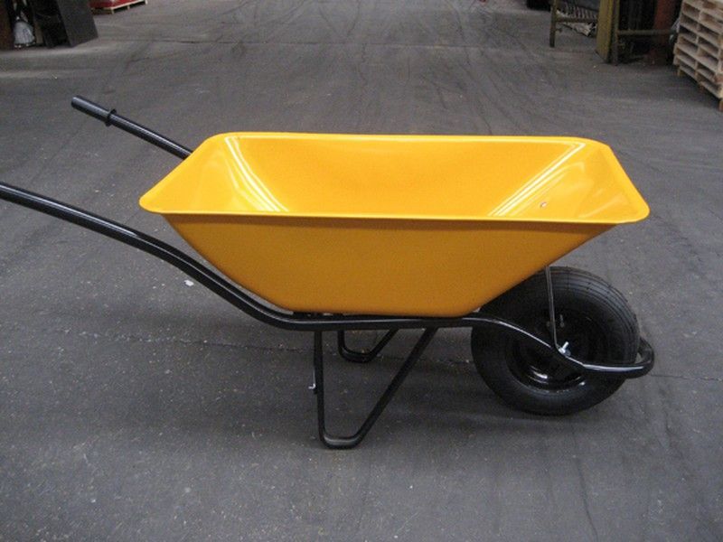 Carretilla Obra 110 L modelo europa para construccion de fermar