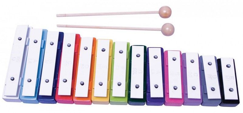 Carrillón 13 notas + pizarra + libro