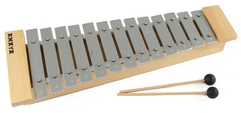 Carrillón con baquetas