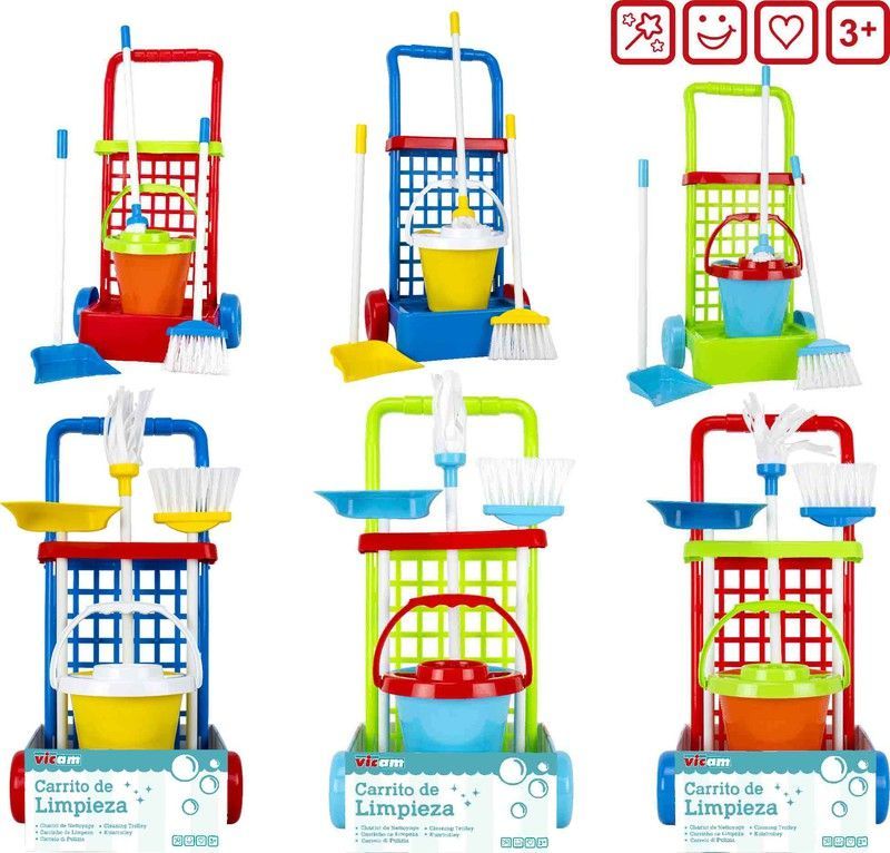 CARRITO LIMPIEZA CAJA ABIERTA