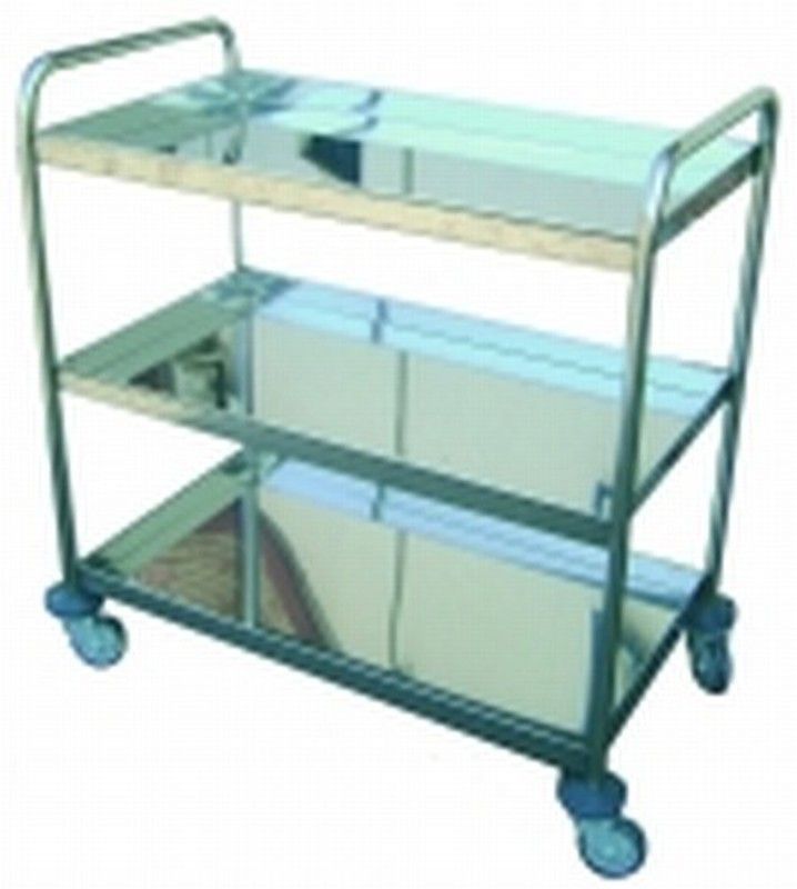 Carro 2 bandejas inox 950x500 mm 2244