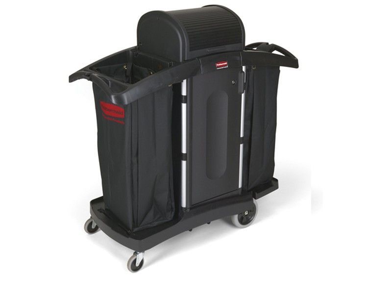 Carro camarera negro rubbermaid