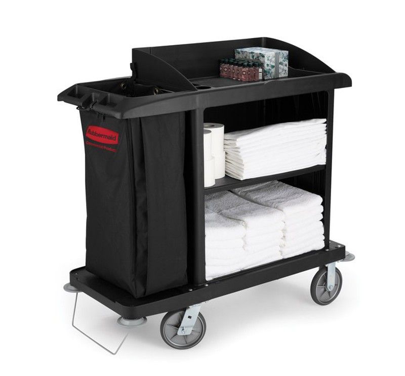 Carro camarera rubbermaid mediano