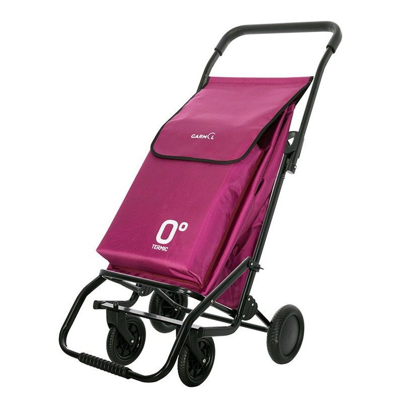 Carro compra plegable GARMOL 75T LOOP Carro Compra Loop 43L.Granate Garmol