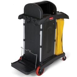 Carro de limpieza hygen de rubbermaid