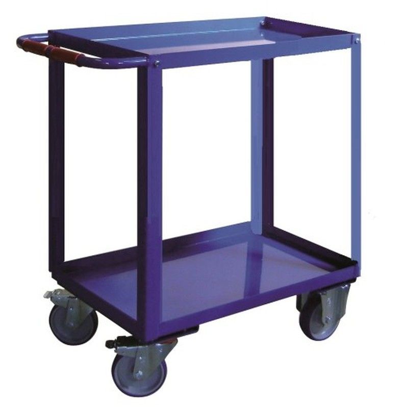 Carro herramientas 2 bandejas con fondo 9202