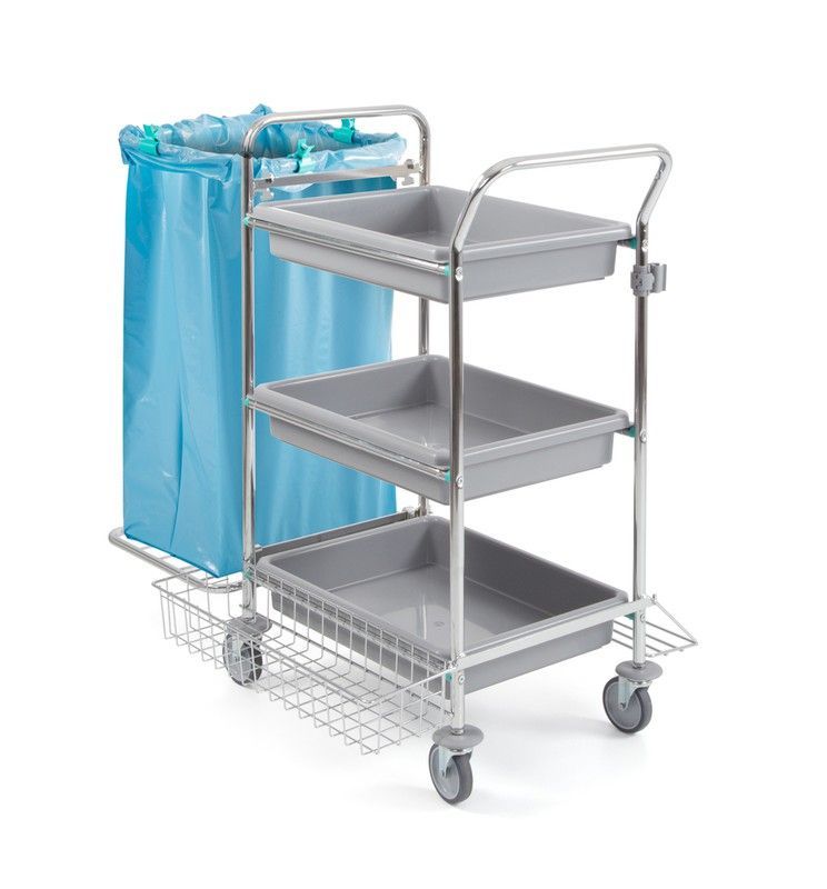 Carro limpieza cromado mod tecno 62