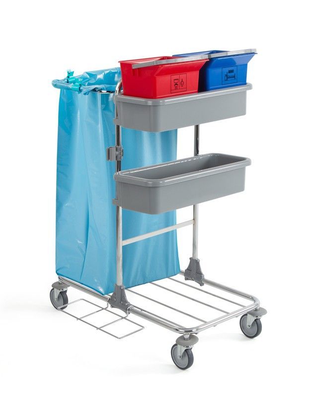 Carro limpieza porta bolsas mod. Tecno 10