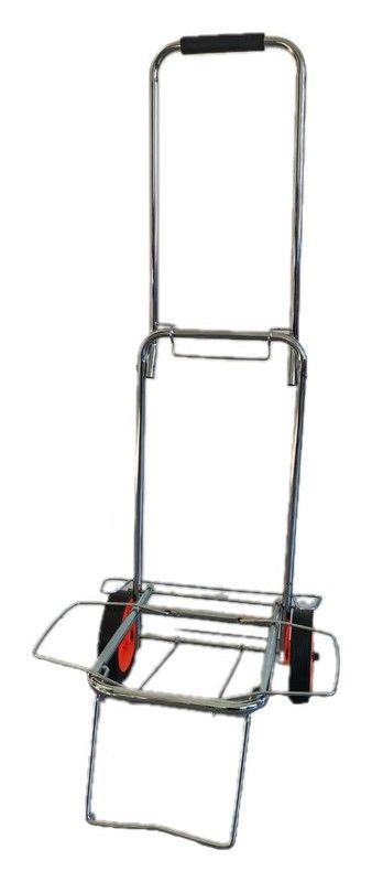 CARRO PLEGABLE PLAYA CROMADO