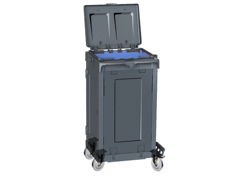 Carro portabolsa  cerrado con saco modelo. Staff w090d