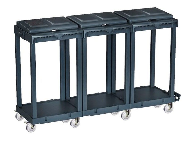 Carro portabolsas triple  modelo.STAFF W390-1