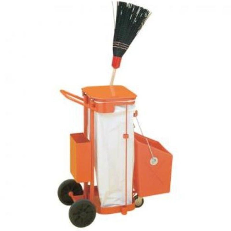 Carro recogida residuos