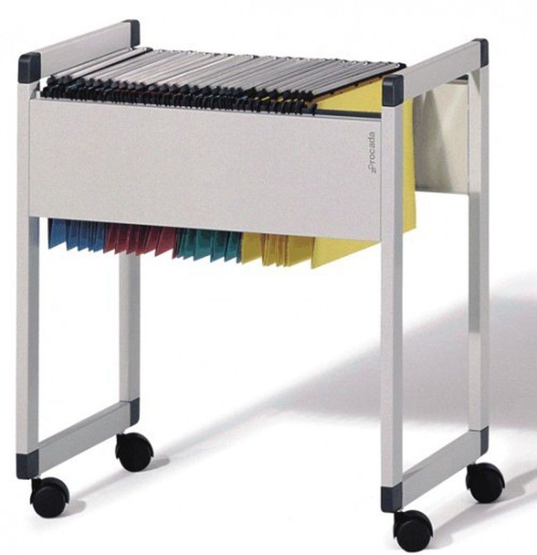 Carro rocada para carpetas colgantes