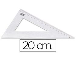 Cartabon Liderpapel 20 cm Plastico Cristal