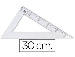 Cartabon Liderpapel 30 cm Plastico Cristal