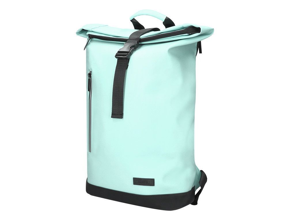 Cartera antartik mochila water proof enrollable diseño casual color turquesa 480x130x280 mm