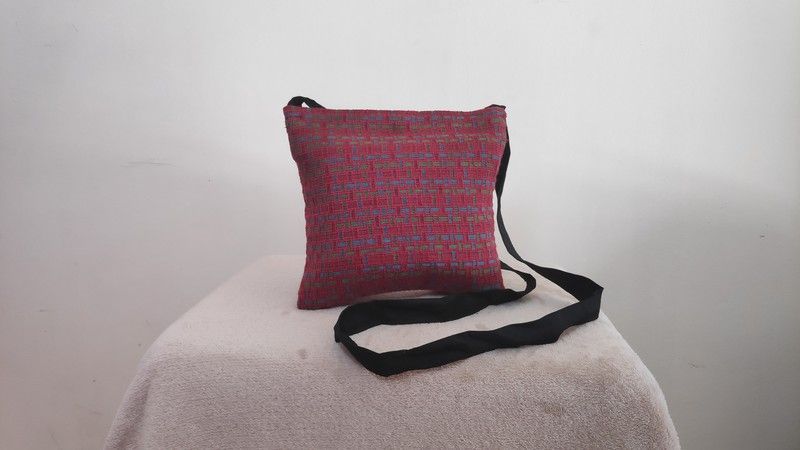 Cartera de Hombro Unisex de Tela para Paseo y Uso Diario