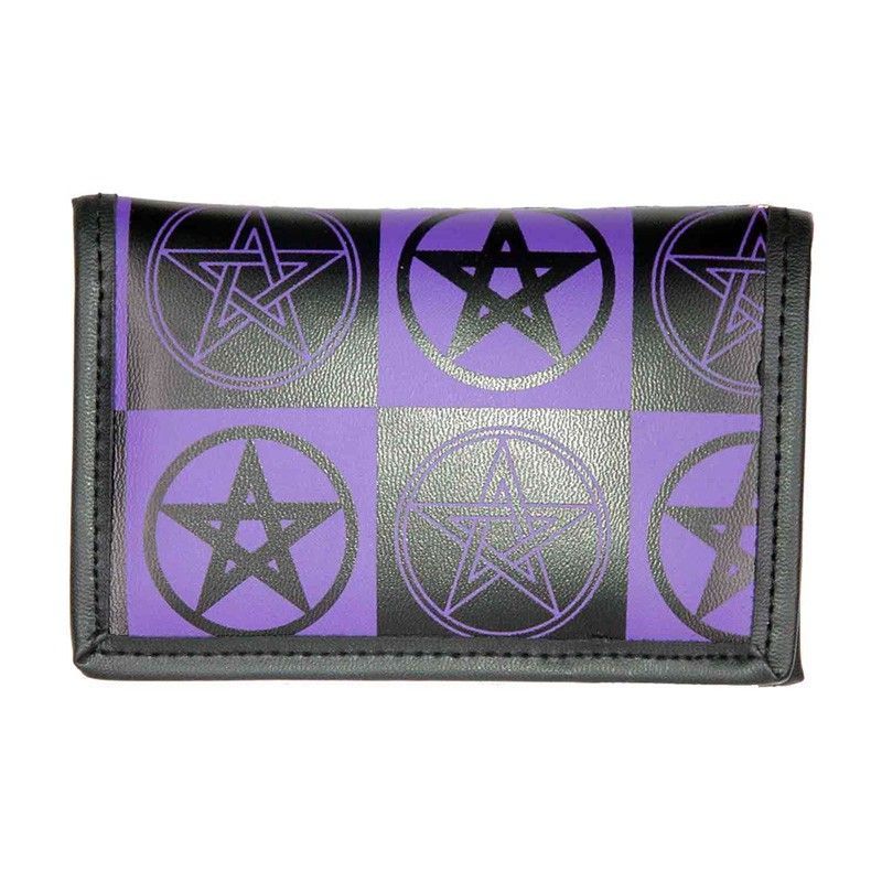 Cartera pentagramas en Lila