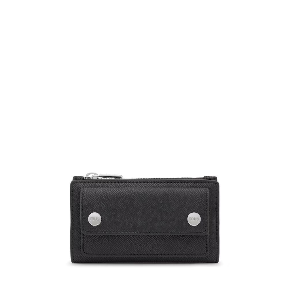 Cartera Tous pequeña Audree Pockets Negra