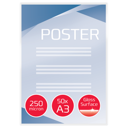 Carteras GBC DIN A3 (303X426) 2X250 micras (Caja 50)