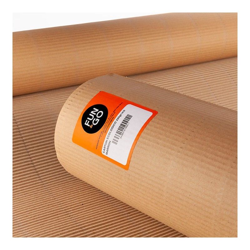 Carton ecologico marron 0,9x10mts