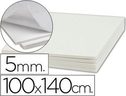 Carton Pluma Liderpapel Adhesivo 1 Cara 100X140 cm Espesor 5 Mm