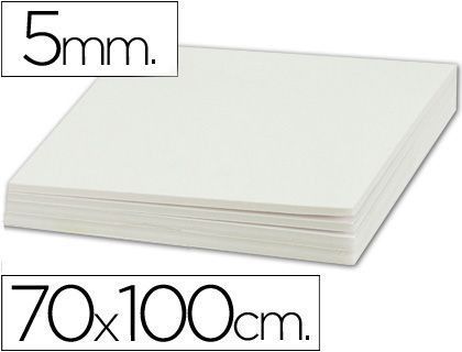 Carton Pluma Liderpapel Doble Cara 70X100 Espesor 5 Mm