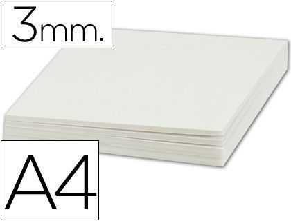 Carton Pluma Liderpapel Doble Cara Din A4 Espesor 3 Mm