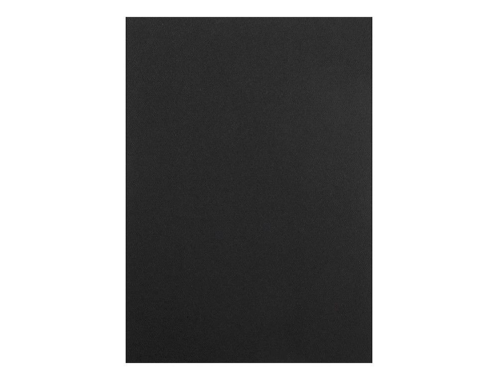 Carton pluma liderpapel negro doble cara 70x100cm espesor 5 mm