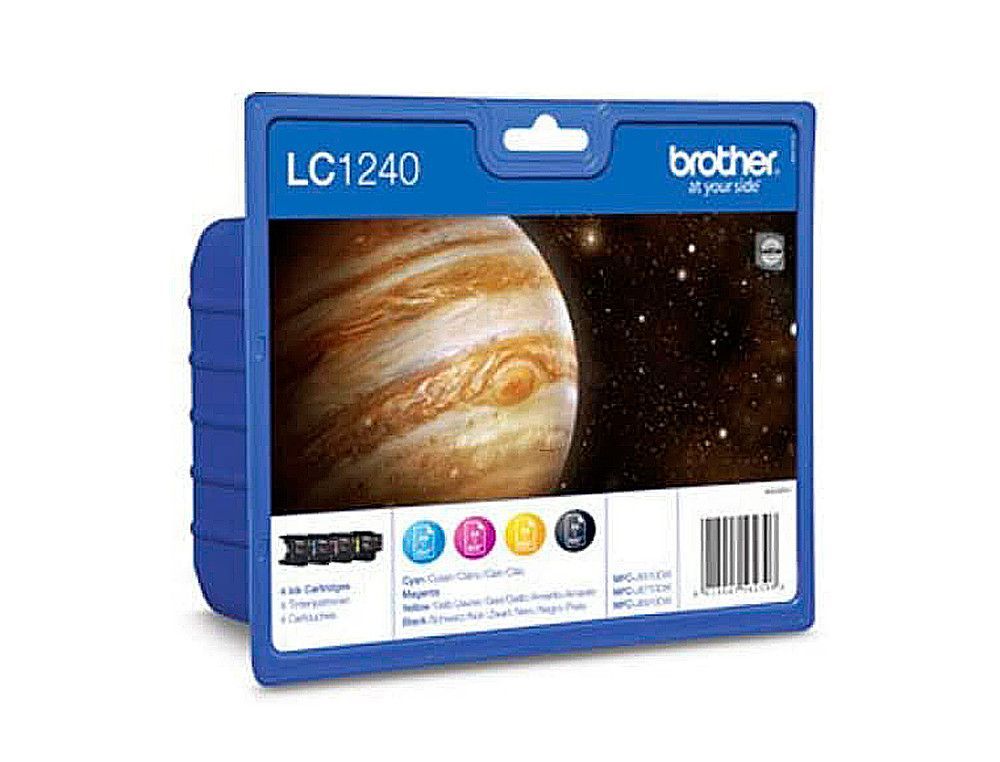 Cartucho Brother Original LC1240VAL multipack 4 colores Brother