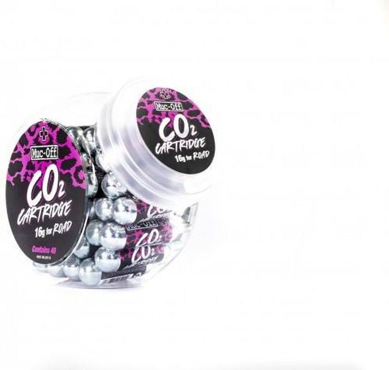 💨🔧 Cartucho CO₂ Muc-Off 25 g (Pack 20 Unidades) | Inflado Rápido, Potente y Seguro