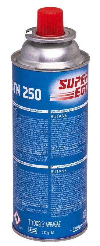 Cartucho Gas Butano Desechable 220 G