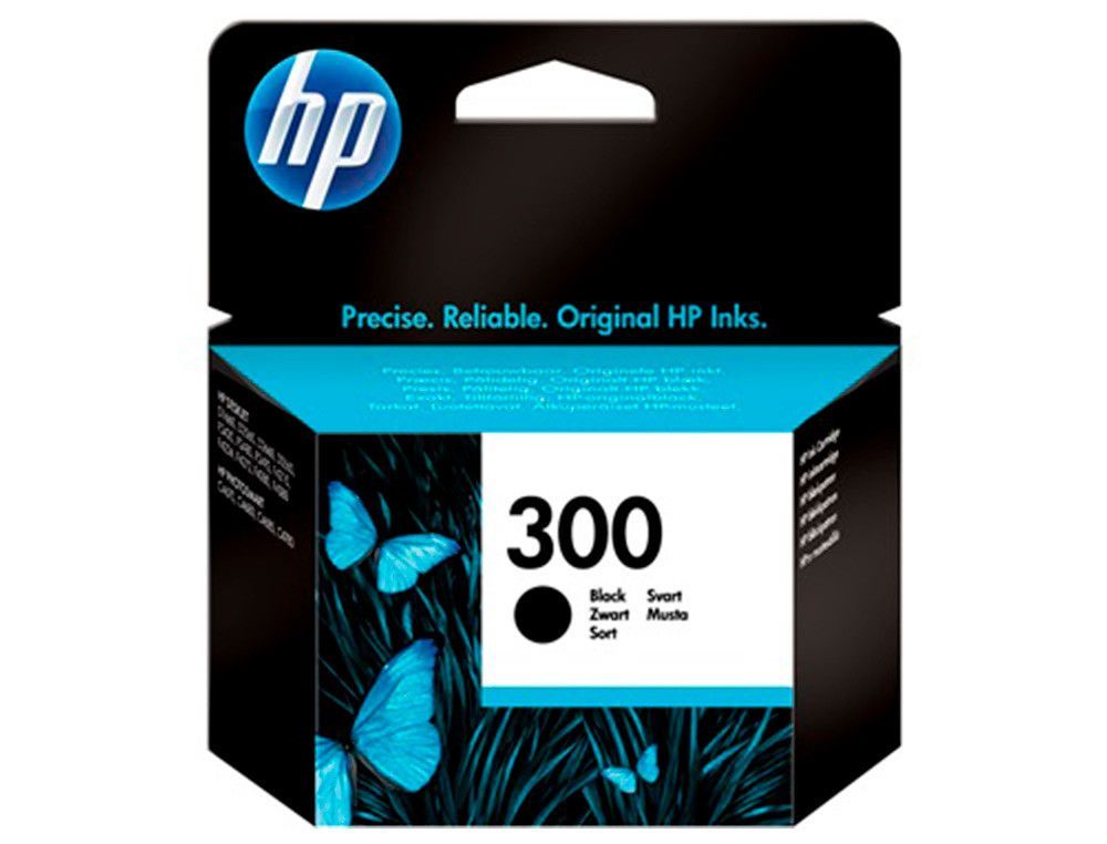 Cartucho HP original negro Nº 300 CC640EE