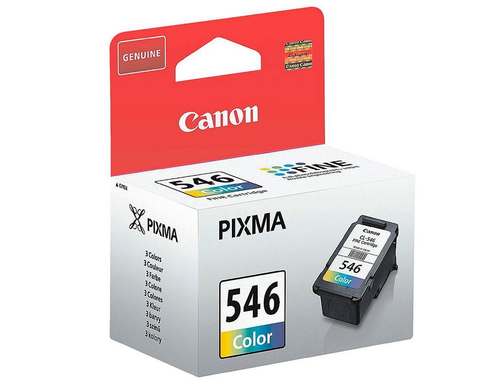 Cartucho tinta Canon original color CL-546