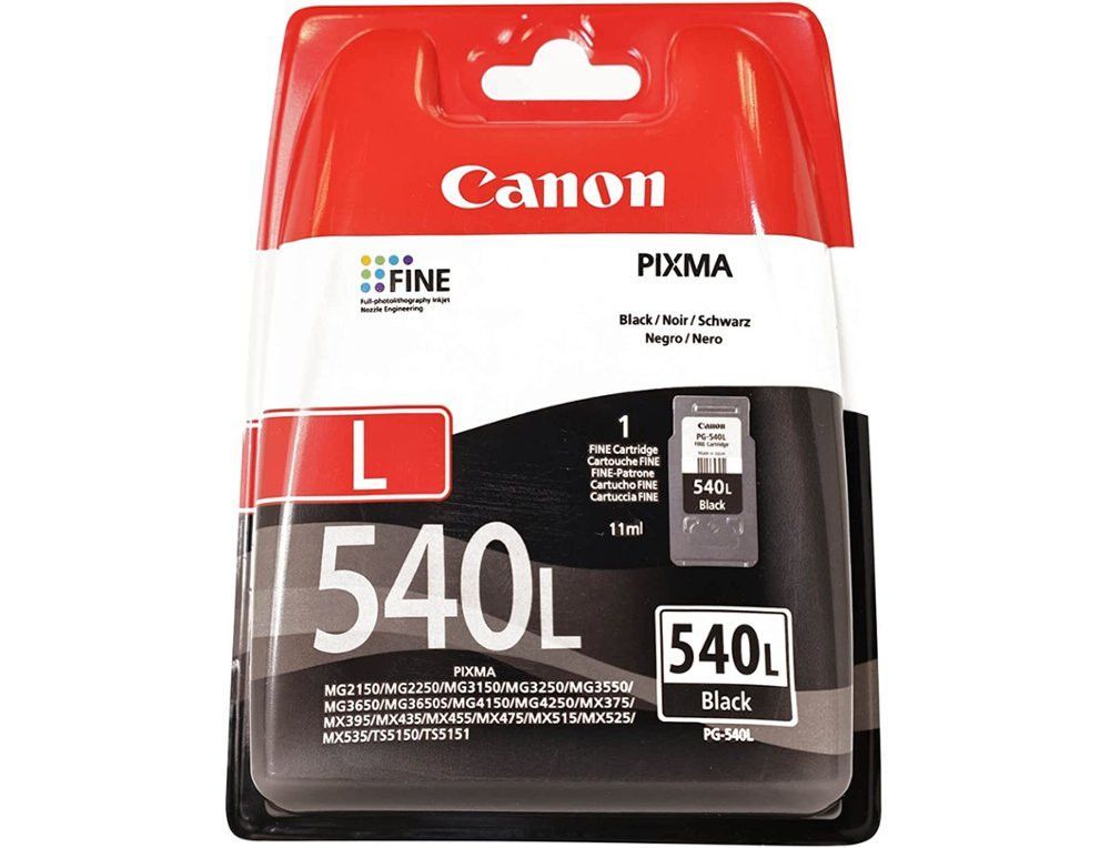 Cartucho tinta Canon original PG-540L negro