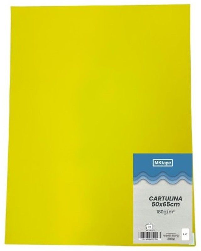 Cartulina de 50 x 65 cm. 8 colores