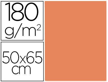 Cartulina Liderpapel 50X65 cm 180 Gr Nectarina Unidad