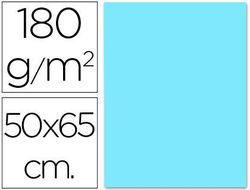 Cartulina Liderpapel 50X65 cm 180G/M2 Celeste