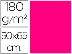 Cartulina Liderpapel 50X65 cm 180G/M2 Fucsia