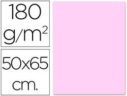 Cartulina Liderpapel 50X65 cm 180G/M2 Rosa
