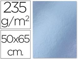 Cartulina Liderpapel 50X65 cm 235G/M2 Metalizada Plata