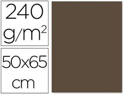 Cartulina Liderpapel 50X65 cm 240 G/M2 Marron Chocolate