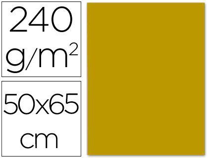 Cartulina Liderpapel 50X65 cm 240 G/M2 Oro Viejo